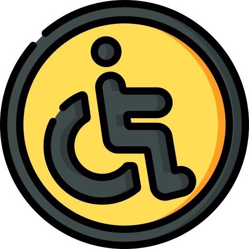 gehandicapt Special Lineal color icoon