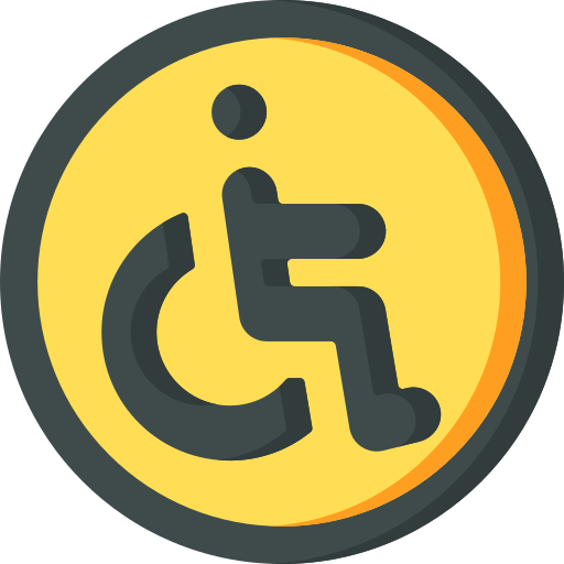 gehandicapt Special Flat icoon