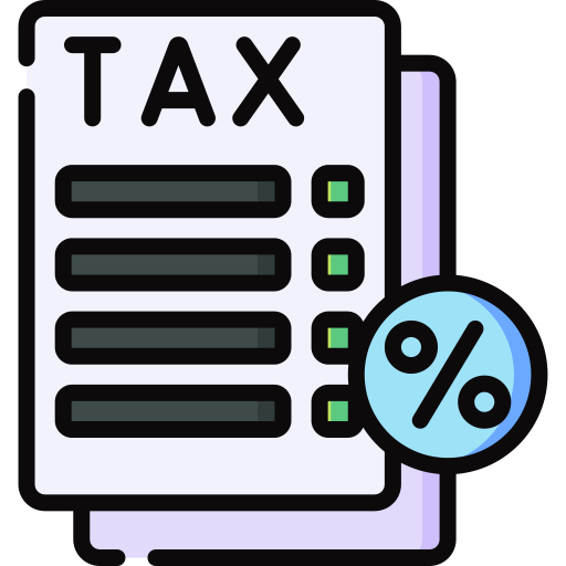 Tax free Special Lineal color icon
