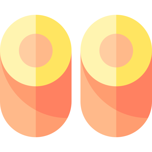 bliźnięta Basic Straight Flat ikona