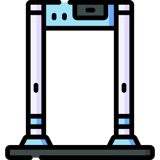 escaner corporal Special Lineal color icono