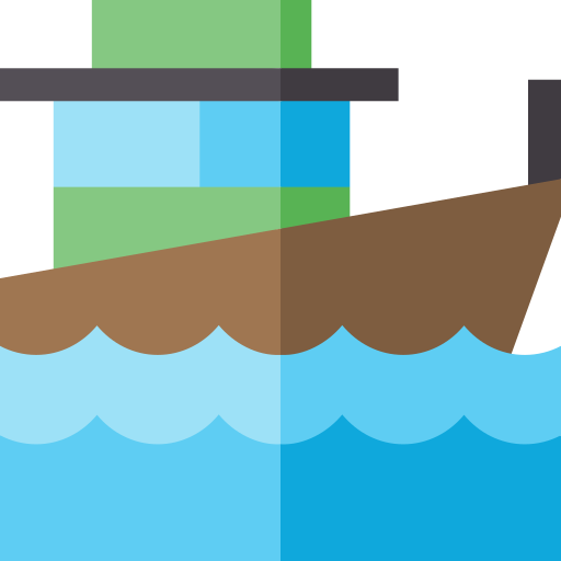 ボート Basic Straight Flat icon
