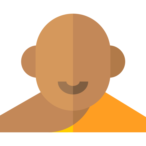 Monk Basic Straight Flat icon
