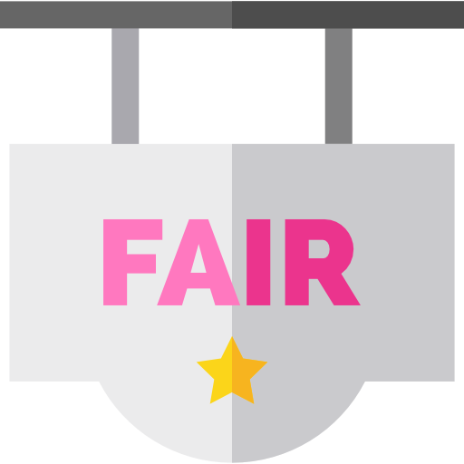 Fair Basic Rounded Flat icon