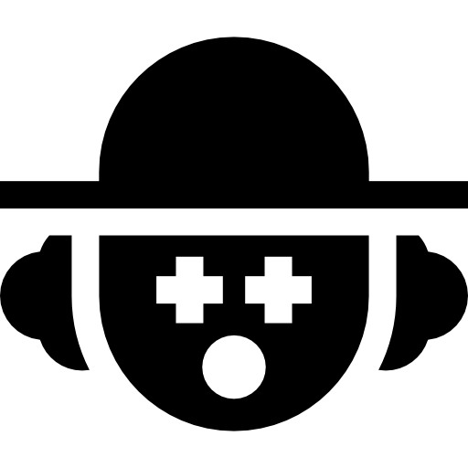 ピエロ Basic Rounded Filled icon