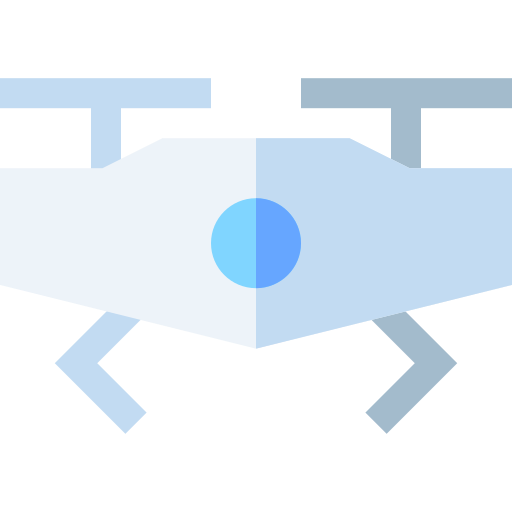 drone Basic Straight Flat Ícone