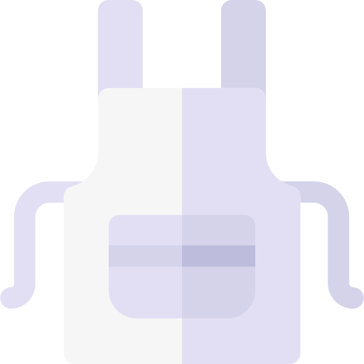 fartuch Basic Rounded Flat ikona