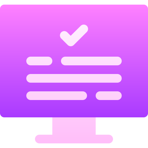 チェックマーク Basic Gradient Gradient icon