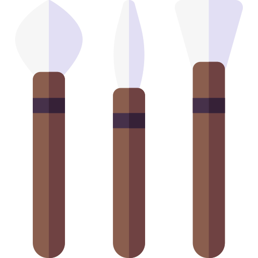 Brushes Basic Rounded Flat icon