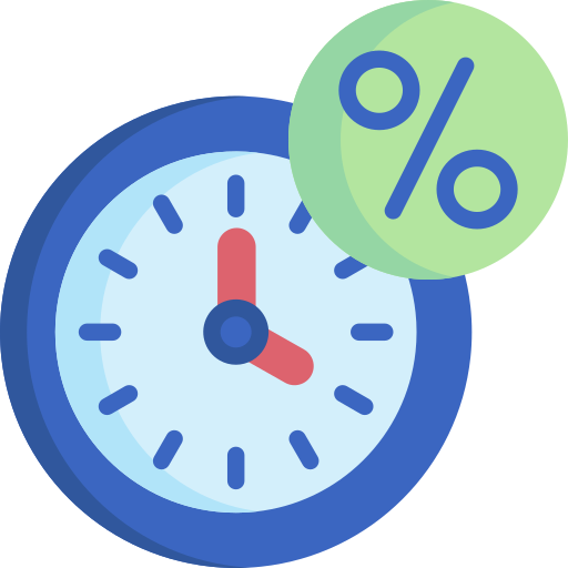 Clock Special Flat icon