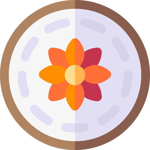 tamborek Basic Rounded Flat ikona