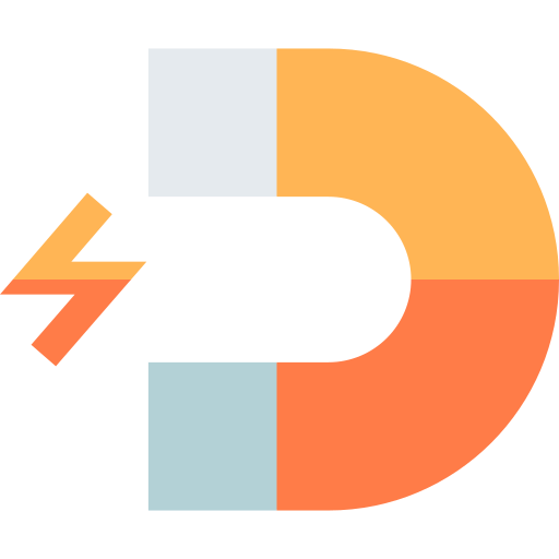 magnético Basic Straight Flat icono