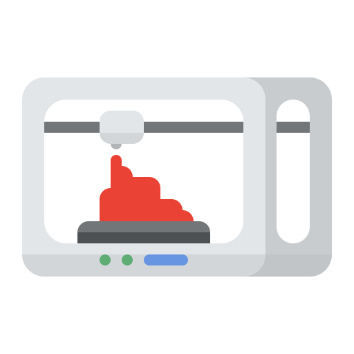 3d-printer Generic Flat icoon