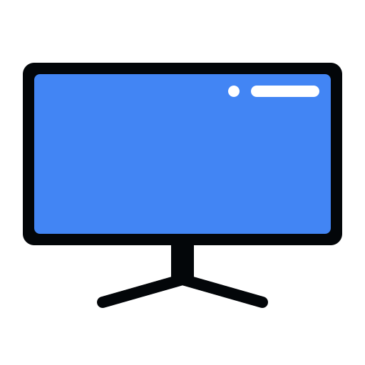 Телевизор Generic Flat иконка