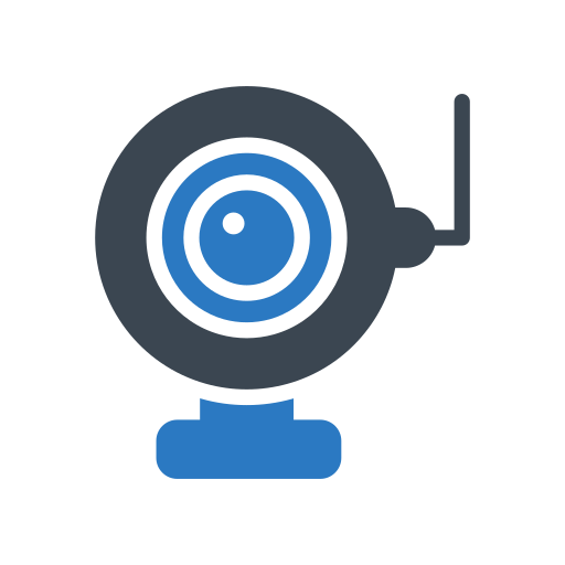 Videocam Generic Blue icon
