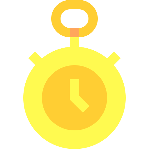 stopwatch Basic Sheer Flat icoon
