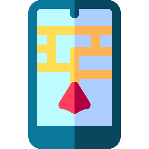 navigator Basic Rounded Flat icon