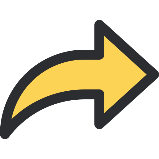 Forward Generic Outline Color icon