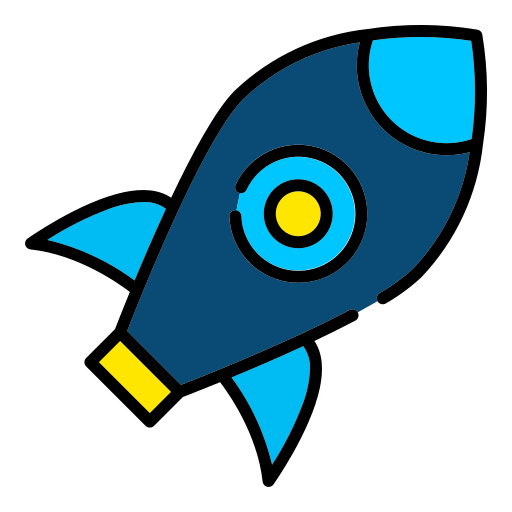 Rocket launcher Generic Outline Color icon