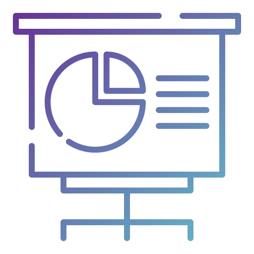 presentatie Generic Gradient icoon