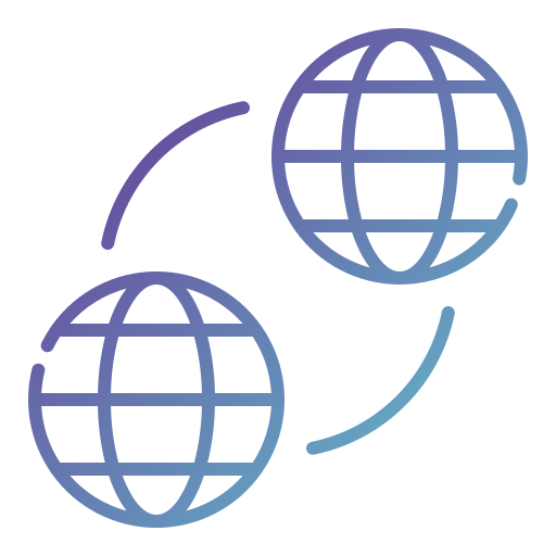 rete globale Generic Gradient icona