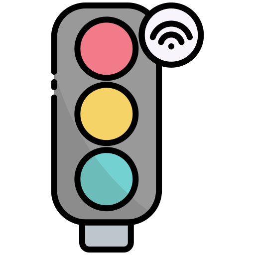 Traffic light Generic Outline Color icon