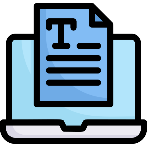texter Generic Outline Color icon
