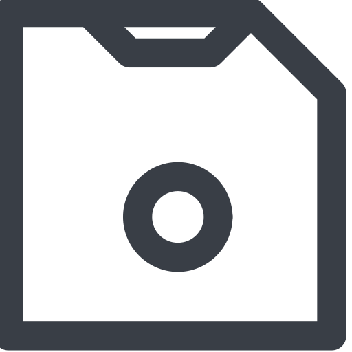 Disk Generic Basic Outline icon
