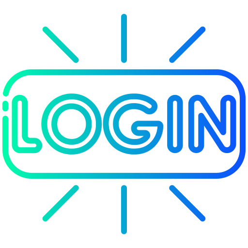 Login Generic Gradient icon
