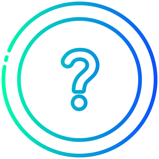 Question Generic Gradient icon