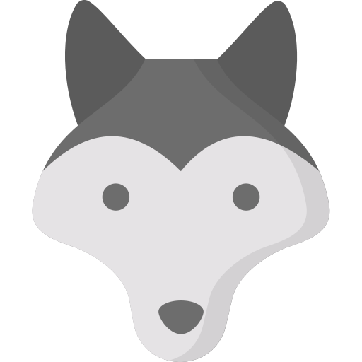 Волк Generic Flat иконка