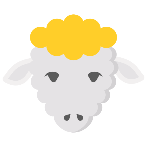 le mouton Generic Flat Icône
