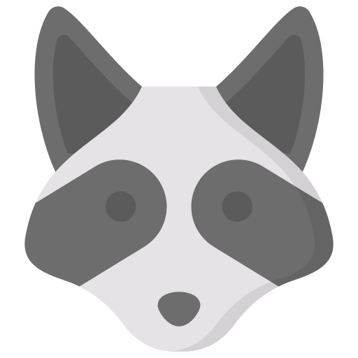 Racoon Generic Flat icon