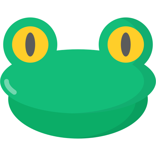 la grenouille Generic Flat Icône