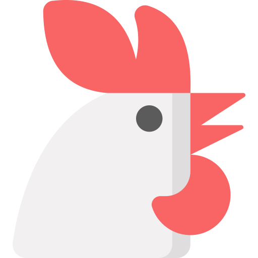 Rooster Generic Flat icon