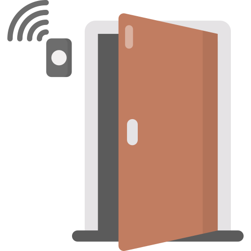 Smart door Generic Flat icon