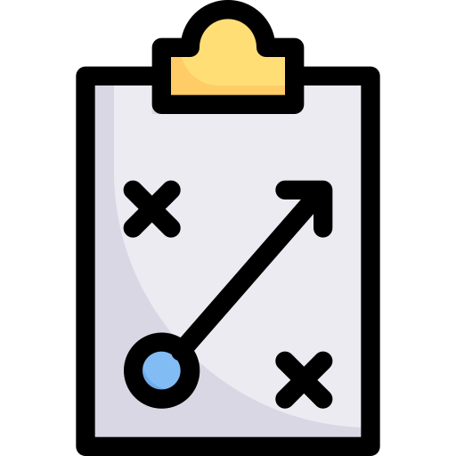 startegy Generic Outline Color icon