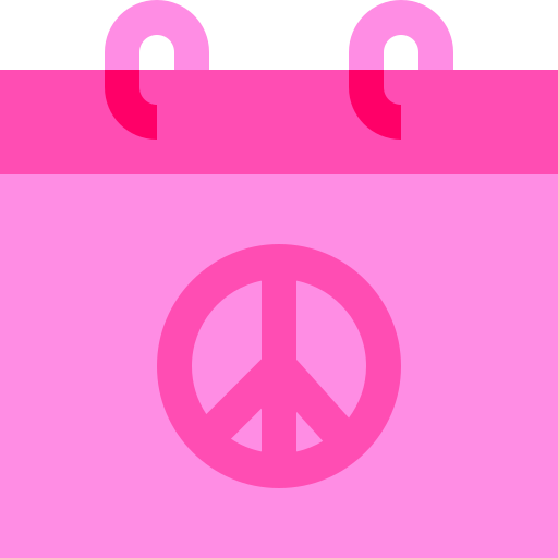 Peace day Basic Sheer Flat icon