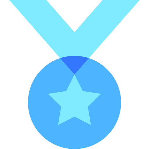 medalha Basic Sheer Flat Ícone
