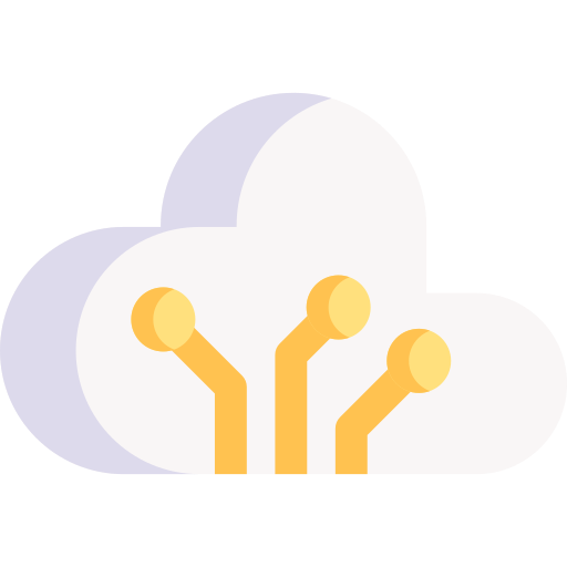 servizio cloud Special Flat icona