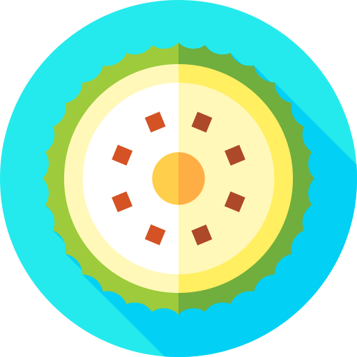 빵나무 Flat Circular Flat icon