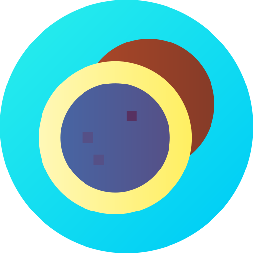 taro Flat Circular Gradient icona