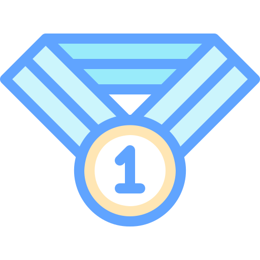 médaille Detailed color Lineal color Icône