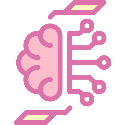 뇌 Detailed color Lineal color icon