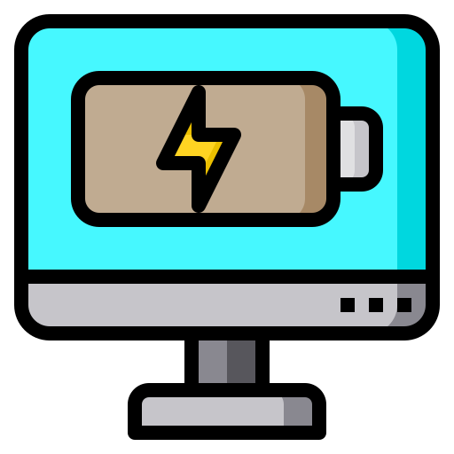 Computer Catkuro Lineal Color icon