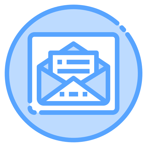 이메일 Catkuro Blue icon