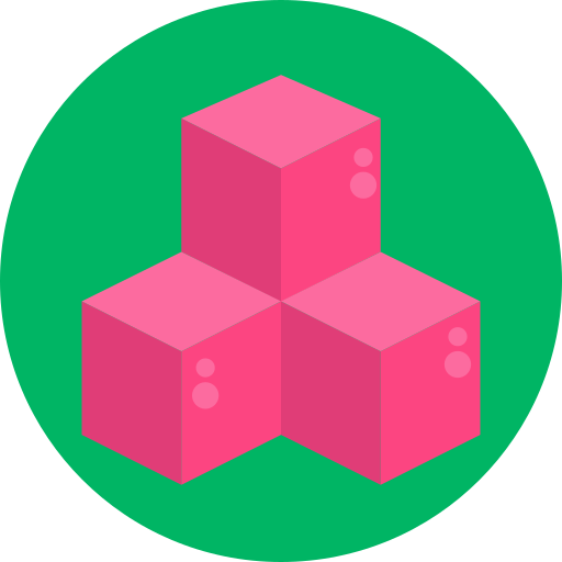 Cubes Generic Circular icon