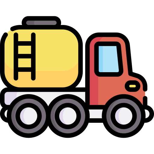 camión cisterna Special Lineal color icono