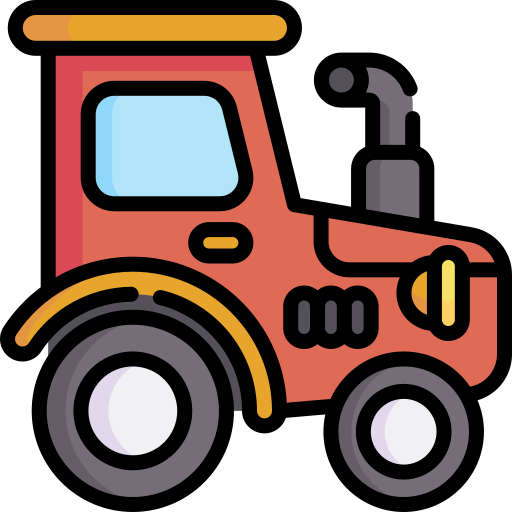 traktor Special Lineal color icon
