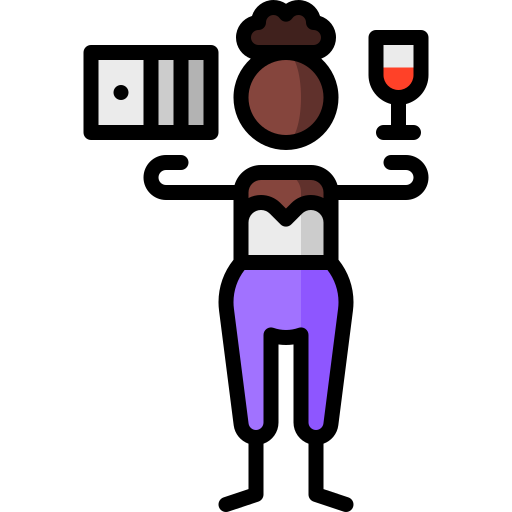 juego de cartas Puppet Characters Lineal Color icono